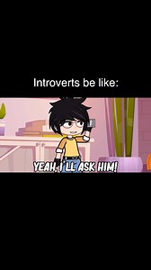Introverts be like #gacha #gachaclub #gachalife | SimplyTasha