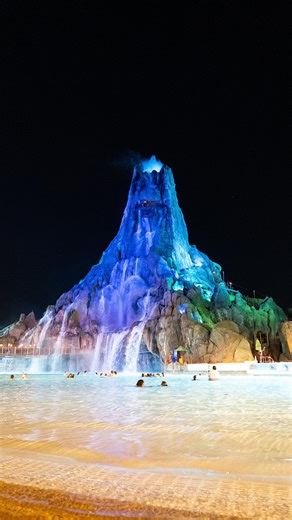 Brb partying under the volcano. Don’t miss out on Volcano Bay Nights, happening April 26 and May 3, 10, 17, 2025. Link in bio to learn more. | Universal Orlando Resort