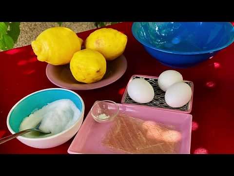 Italian Lemon Mousse Recipe by Elisabetta Chiesi of Casa Chiesi