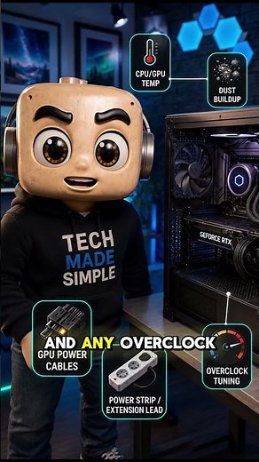 Why Your PC Shuts Off During Games... What To Check First #pcgaming
