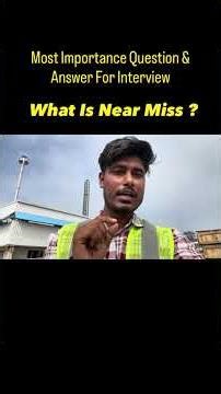 Near Miss = Warning Before Accident ⚠️