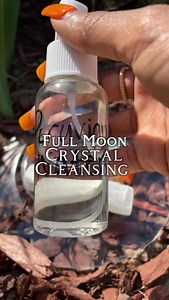 365 reactions · 4 comments | Cleaning your crystal during a full moon...