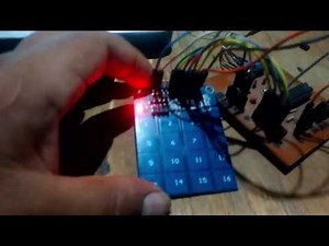 Teclado Capacitivo de 16 Canales TTP229 + Arduino__parte_1