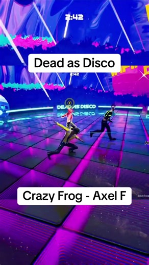 Crazy Frog Axel F: Dead as Disco Rhythm Game Challenge