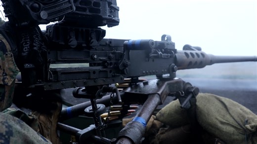 186K views · 8.9K reactions | Heavy weapons range: M2 Browning machine gun | US Military Videos | Facebook