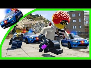 ПОЛИЦЕЙСКАЯ ПОГОНЯ в Мультик Игре LEGO City Undercover 2-серия