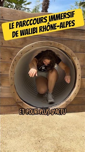 Parcours immersif à Walibi Rhône-Alpes 📍 #walibirhônealpes #parcdattraction #themepark #fyp #short