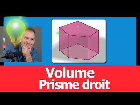 Volume Prisme droit = Base × hauteur 🚀 | Cours + Exemples 💪 pour réussir les exercices