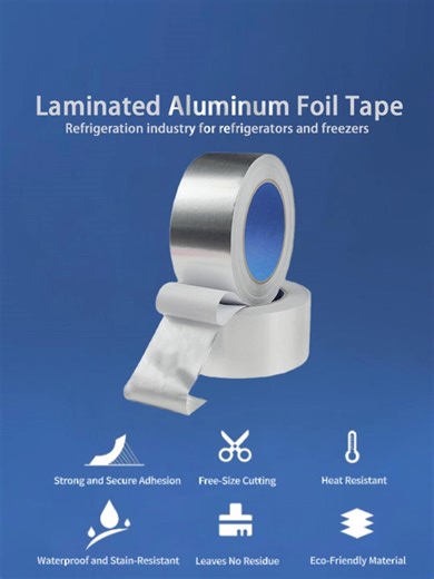 🔥 𝗟𝗮𝗺𝗶𝗻𝗮𝘁𝗲𝗱 𝗔𝗹𝘂𝗺𝗶𝗻𝘂𝗺 𝗙𝗼𝗶𝗹 𝗧𝗮𝗽𝗲: 𝗡𝗼𝘁 𝗝𝘂𝘀𝘁 𝗮 𝗧𝗮𝗽𝗲, 𝗯𝘂𝘁 𝗮 𝗗𝘂𝗿𝗮𝗯𝗹𝗲 𝗦𝗼𝗹𝘂𝘁𝗶𝗼𝗻. When ordinary foil tape fails under heat, friction, or corrosion, you need reliability. Our 𝗹𝗮𝗺𝗶𝗻𝗮𝘁𝗲𝗱 𝗮𝗹𝘂𝗺𝗶𝗻𝘂𝗺 𝗳𝗼𝗶𝗹 𝘁𝗮𝗽𝗲 combines foil's barrier properties with engineered backing for extreme durability. 💥 𝗧𝗲𝗮𝗿 & 𝗽𝘂𝗻𝗰𝘁𝘂𝗿𝗲 𝗿𝗲𝘀𝗶𝘀𝘁𝗮𝗻𝘁 💥 𝗛𝗶𝗴𝗵 𝘁𝗲𝗺𝗽 𝗿𝗲𝘀𝗶𝘀𝘁𝗮𝗻𝗰𝗲 💥 𝗘𝗠𝗜/𝗥𝗙𝗜 𝘀𝗵𝗶𝗲𝗹𝗱𝗶𝗻𝗴 & 𝗮𝗶𝗿𝘁𝗶�