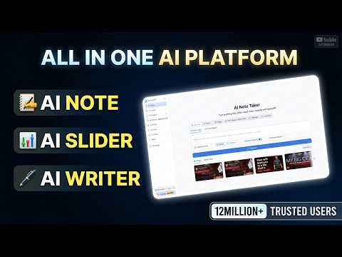 This AI Tool Replaced 5 Apps For Me — NoteGPT Tutorial 2026