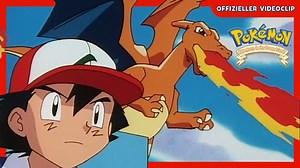 Glurak vs. Quappo 💥👊 Ash ringt mit seinem ungehorsamen Glurak in einem frostigen Pokémon-Kampf gegen Tad und sein Quappo. | Pokémon