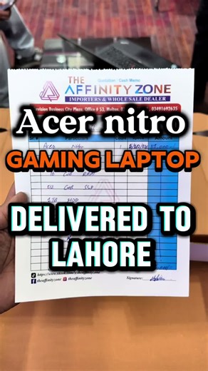 Acer Nitro 15 Gaming Laptop Now Available in Lahore