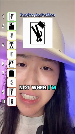 Ranking Sleeping Positions 😴💤🛌