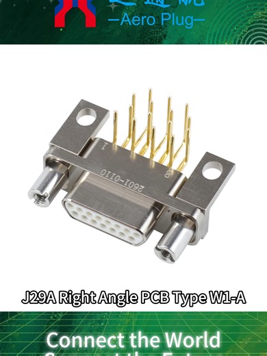 Why are aerospace connectors so reliable? 🔌✈️ 🔌 Ever wondered what makes connectors reliable in extreme environments? This J29A right-angle connector (W1 type) is built for aerospace & military systems: ✔ Works from -55°C to 125°C ✔ Handles strong vibration & shock ✔ 5A stable current ✔ High-reliability twisted pin design Used in aircraft, defense systems, and advanced electronics. 📩 DM for details & samples #fyp #industrial #electroniccomponent #aerospaceengineering #circular #xuntonghang #e