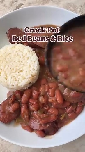 1.4M views · 11K reactions | Slow Cooker Red Beans & Rice | Shannon Epstein - Fit Slow Cooker Queen | Facebook