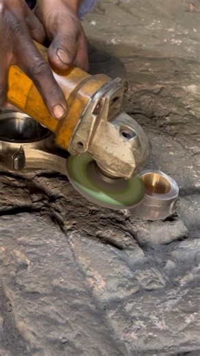 Piston connecting rod repair #piston #foryou #mechanic