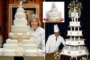 Royal wedding cakes - from Harry and Meghan's lemon and elderflower to Kate and William's eight-tier fruitcake