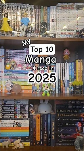 The top 10 manga series I read in 2025 💕 #booktube #manga #mangarecommendations
