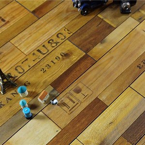 [Hot Item] Laminated Engineered HDF Parquet 8mm Home Decoration Luxury Vinyl Plank Multi-Layer Solid Wood Composite Laminate Flooring