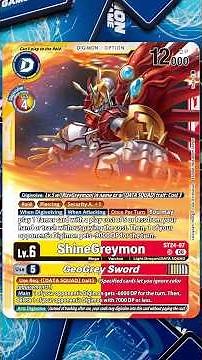 This Is How The Dual Cards Work In The Digimo Card Game #digimon #cardgame #tcg