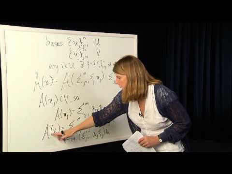 EECS-Module 5 - Matrix Representation Of lLinear Maps