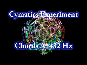 CYMATICS-CIMATICA-CYMATIC: Experiment 20 (432Hz) Chords