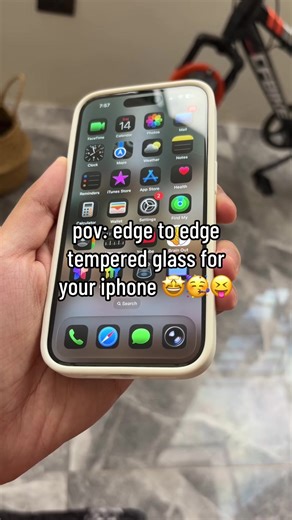 Edge to Edge Tempered Glass Screen Protector for iPhone