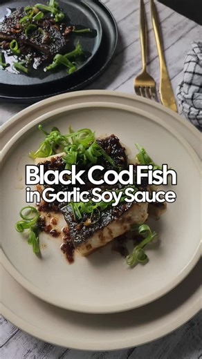 Michelle Anne Dimalanta on Instagram: "Impress your family and friends this coming CNY! This is another Black Cod recipe that melts in your mouth. Super easy and quick recipe that’s a guaranteed crowd pleaser! Black Cod Fish in Garlic Soy Sauce Ingredients Black cod fillets 2 tbsp soy sauce 2 tbsp rice vinegar 1 tbsp honey or maple syrup 2 cloves garlic, minced 1 tsp grated ginger 1 tbsp sesame oil Chopped spring onion for garnish Mix soy sauce, rice vinegar, honey, garlic, ginger, and sesame oi