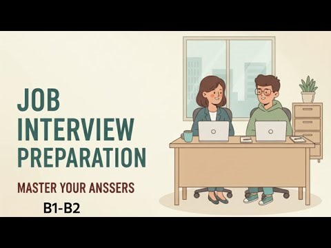 Job Interview Vocabulary & Model Answers (B1-B2)