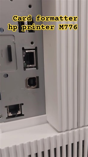 Card formatter hp printer M776