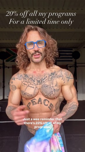 Glenn Wilkinson on Instagram: "20% off all my programs ....🙏 use code NEWYEAR at checkout Hyrox ... Foundation.... Sculpt.... Weight Loss #fitness #grindstonefoundation #plan"