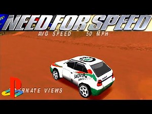 Need For Speed V-Rally (PS1) 1997. Longplay - Arcade: Hard