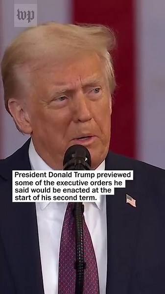 Inauguration Day 2025: Trump begins second presidential term