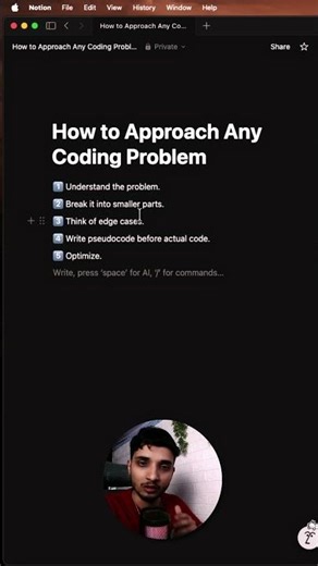 How to Approach Any Coding Problem