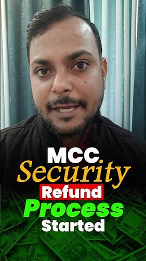 MCC Security Money Refund 2024 Process Started 😌 NEET Counselling 2024 MCC Refunds #mcc #neet