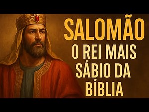 O Rei Mais Sábio da Bíblia e Suas Lições Eternas #Salomão #Sabedoria #HistóriaBíblica #Rei #Bíblia