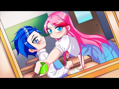 Anna x Alex Love Story - The Hottest Girl In School | Gacha Life x Gacha Club