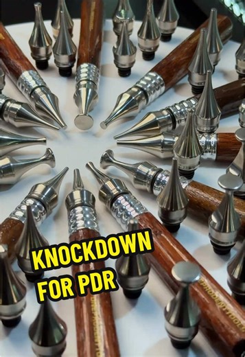 Essential Knockdown Tools for Paintless Dent Repair