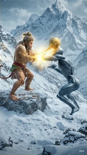 🚩Hanuman vs Alien 👽|Hanuman Saves Earth 🌍⚡ #shorts #hanuman #vs #alien #fight #viral #video