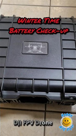 Winter Time Battery Checkup#Battery#BatterySafety#Lipo#Maintenance#DJI#FPV#DJIFPV#Drone#HappyRCFlyer