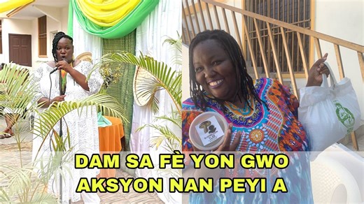 Dam sa wap gade la fè yon gwo aksyon nan Ville Aux Cayes...Anpil moun dwe swiv egzanp sa. Pataje vidéo sa pou lòt moun ka wè l. | Premier Niveau