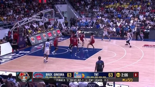 Ginebra Takes On TNT in PBA Finals Game 5