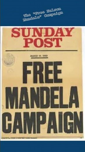 The Global ‘Free Nelson Mandela’ Movement in 60 Seconds | A Fight for Freedom