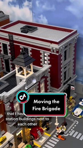 Explore LEGO City Fire Station Set: Moving the Fire Brigade