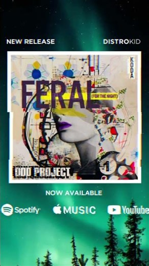 Feral (For the Night) is live now! #oddproject #newmusic