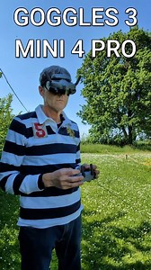 3.1K views · 31 reactions | Come usare i Goggles 3 con il drone DJI Mini 4 pro in FPV | Dronezine | Facebook