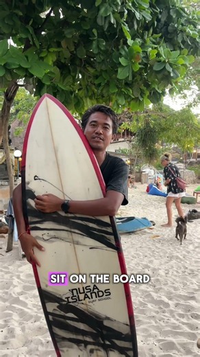 Stay calm and relaxs when you out surfing