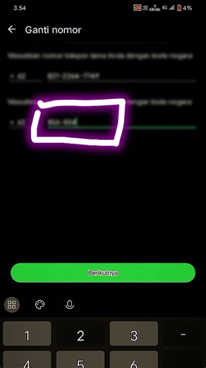 Cara Mengganti Nomor WhatsApp