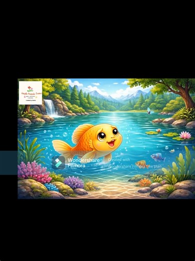 Watch this beautiful 2D animated fish story about a golden fish living in a magical lake 🐟✨ A heart-touching cartoon short for kids and family entertainment. #fishanimation #2danimation #kidsvideo #cartoonshort #goldenfish #fishtok #animationvideo #cutecartoon #shortstory #viralvideo #foryou