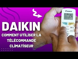 DAIKIN air conditioner how to use the remote control